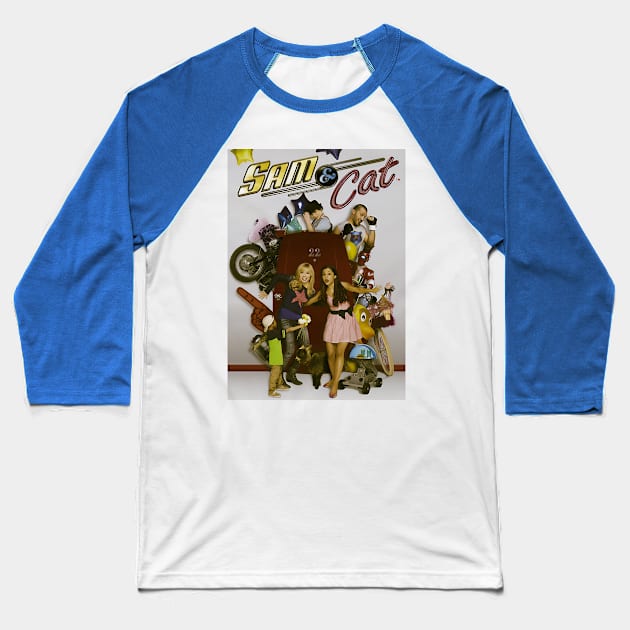 Sam and Cat Baseball T-Shirt by Virtue in the Wasteland Podcast